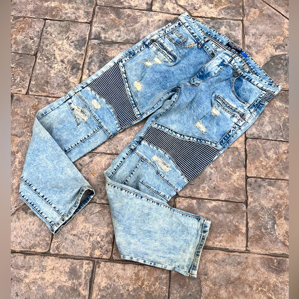 Hyper denim jeans for men